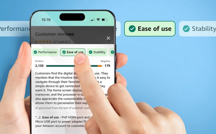 Amazon taps generative AI to enhance product reviews