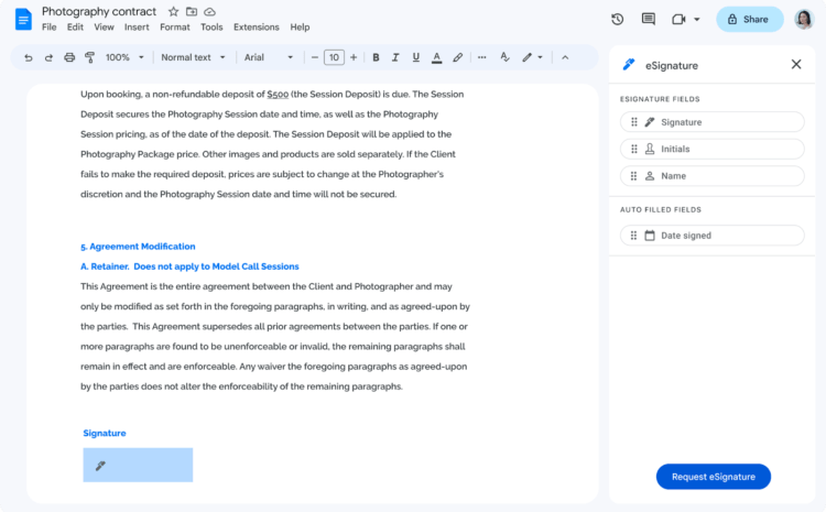 Google opens eSignature beta for Google Docs and Google Drive 1 Google opens eSignature beta for Google Docs and Google Drive