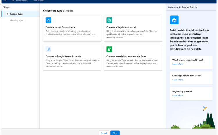 Salesforce Einstein Studio lets you bring your own model, starting with Amazon SageMaker