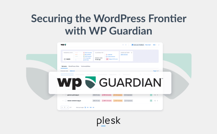 Securing the WordPress Frontier with WP Guardian